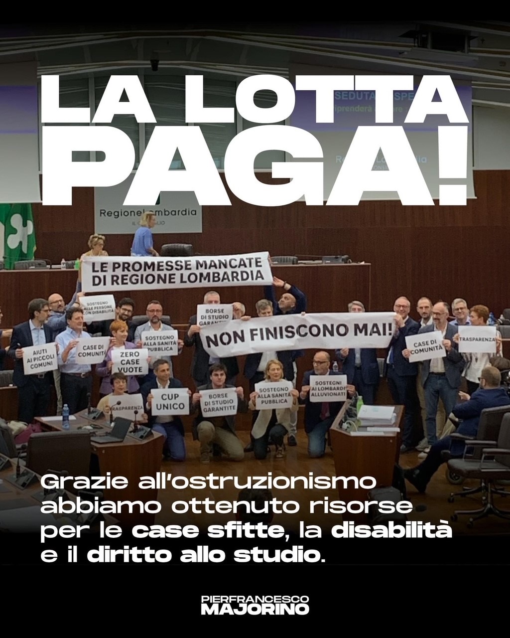 La nostra lotta paga