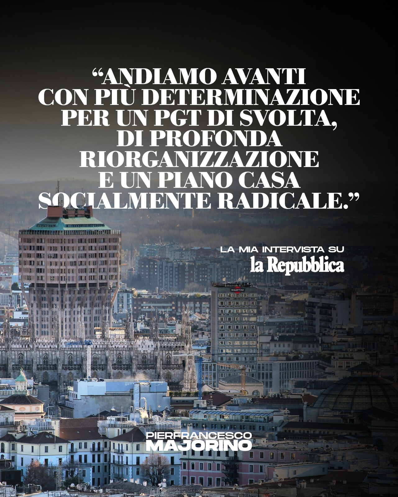 Un ‘piano casa’ socialmente radicale per Milano