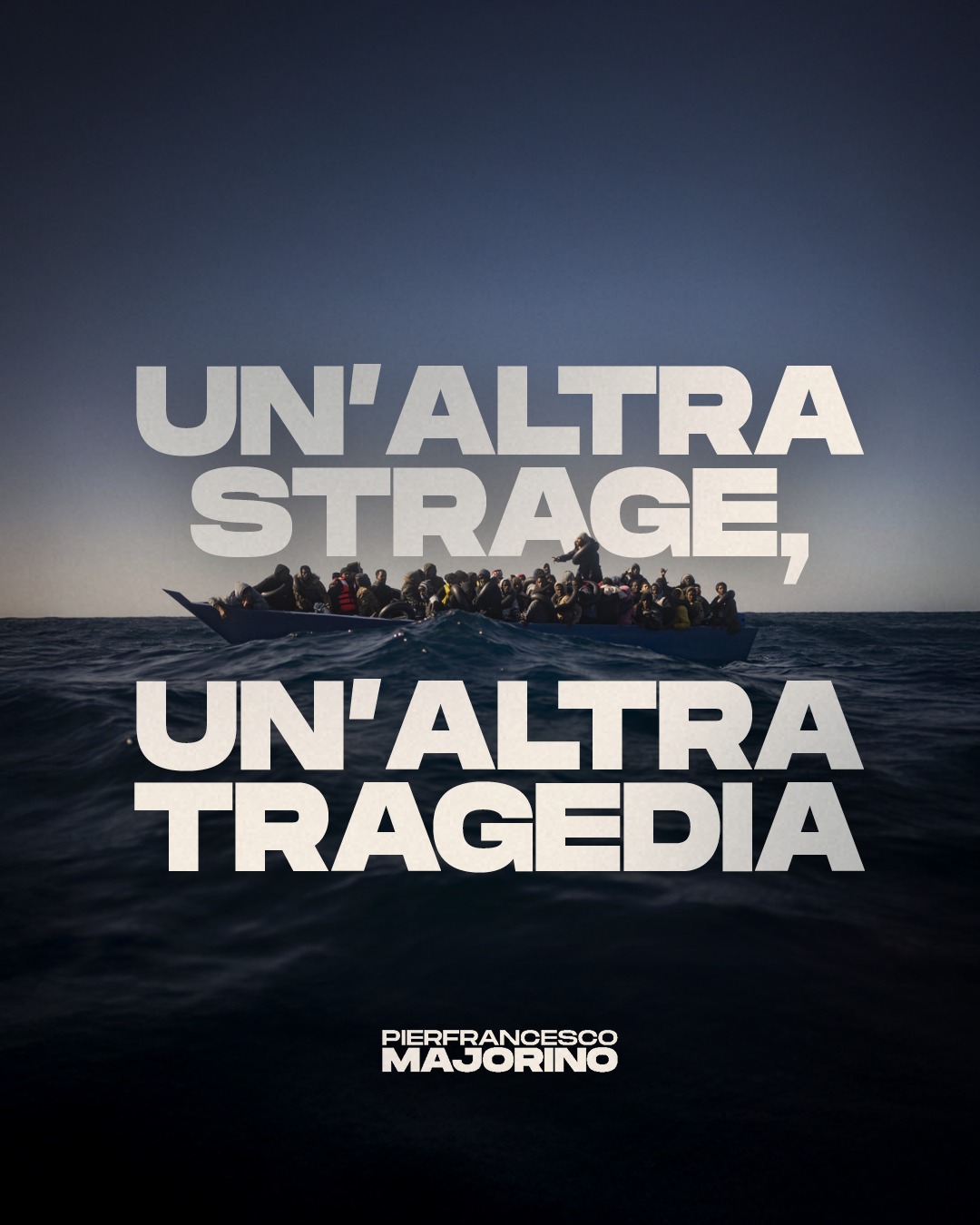 Ancora una strage in mare, ancora indifferenza e barbarie