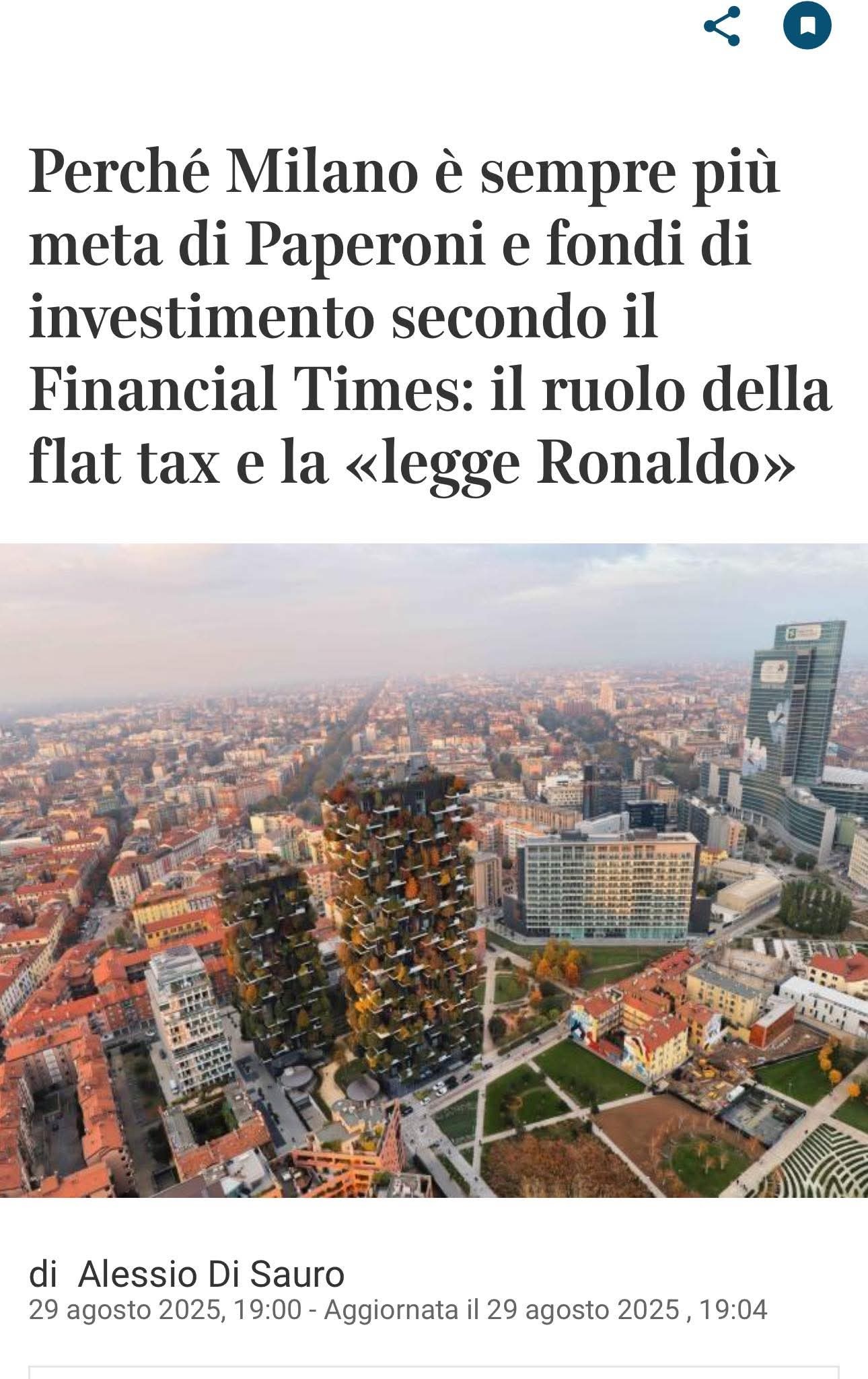 Tassare i super ricchi a Milano? Sì.