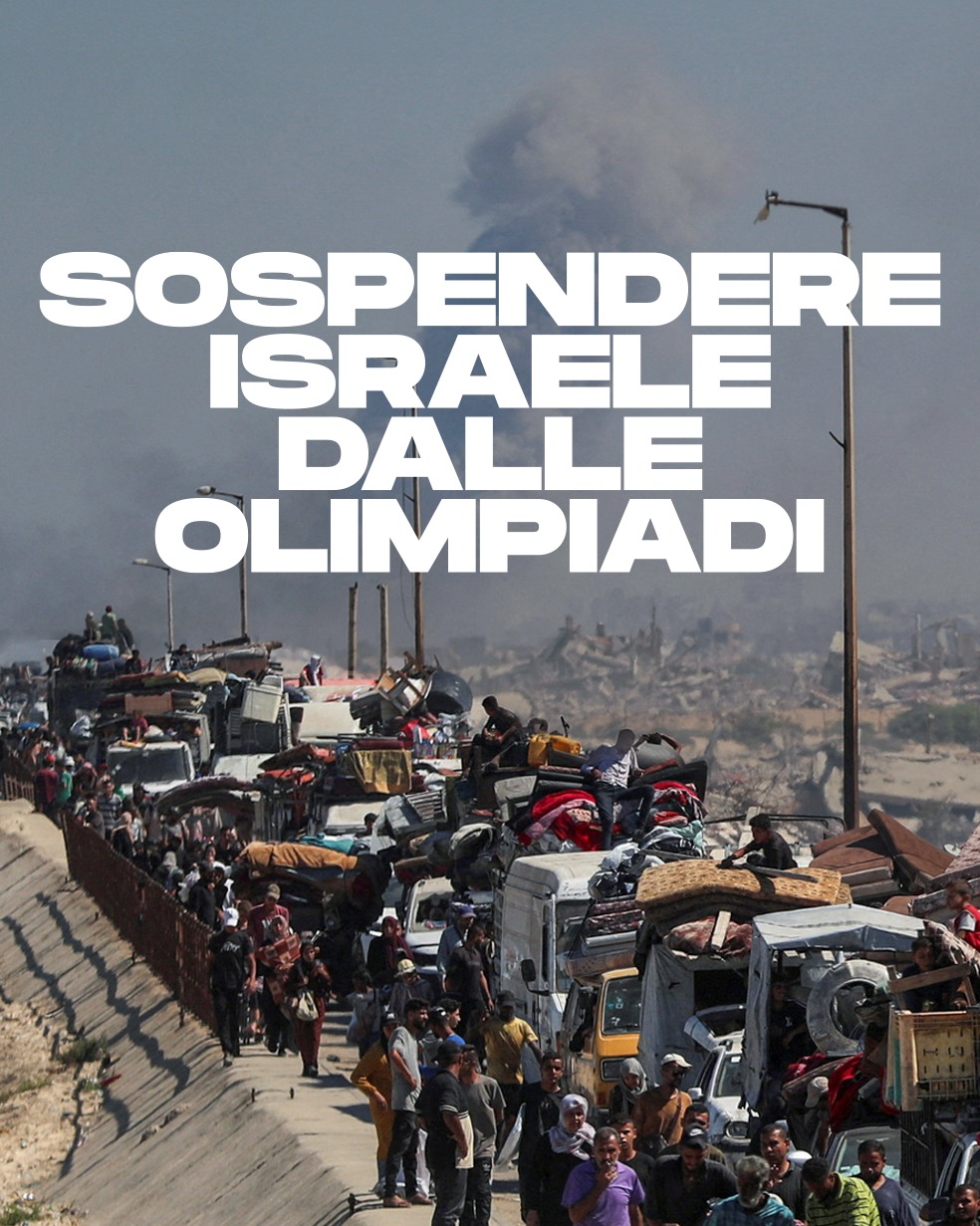 Sospendere Israele dalle Olimpiadi
