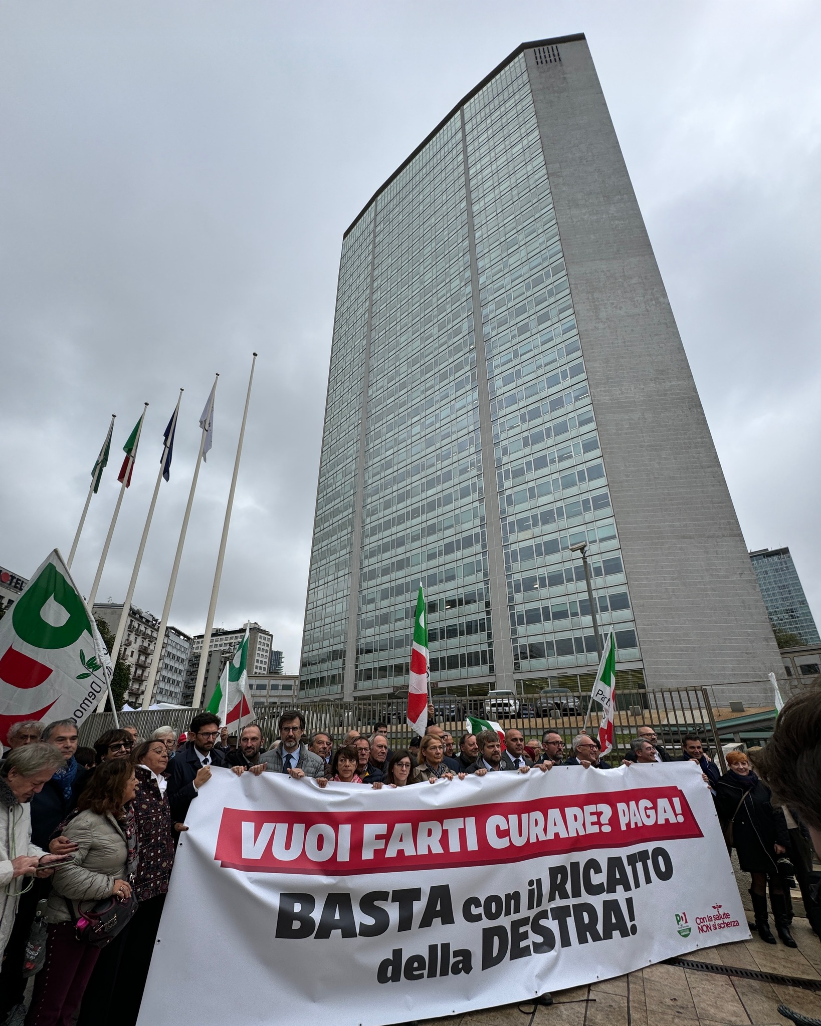 La lotta per una sanità giusta continua